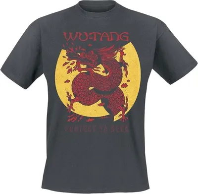 Productafbeelding van Wu-Tang Clan - Uni T-shirt, maat X-Large, grijs