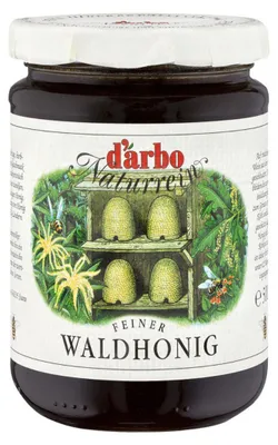 Image de Miel de forêt fin Darbo Naturellement pur Goût fort et épicé 500g