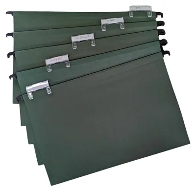 Obrázok produktu pre Závesné priečinky formátu Foolscap, 10 kusov