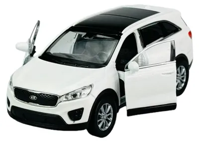 Produktbild von Welly KIA Sorento Modellauto Spielzeugauto weiß 1:34