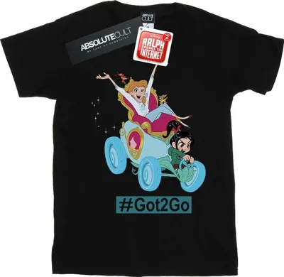 Produktbild von Disney - "Wreck It Ralph" T-Shirt für Damen BI47537 (M) (Schwarz)