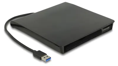 Immagine prodotto di DELOCK Externes Gehäuse 5.25"Slim SATA Laufwerke 12,7 mm