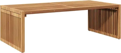 Immagine prodotto di vidaXL Tavolino da giardino Marrone 110 x 55 x 35,5 cm Legno massello di teak