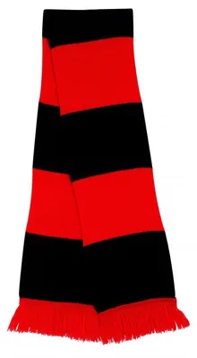 Produktbild von Result Herren Winter Thermo-Schal / Strick-Schal / Schal FK662 (Einheitsgröße) (Rot/Schwarz)