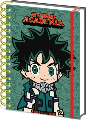 Productafbeelding van My Hero Academia - Notitieboek, "Chibi", A5 PM8349 (één maat) (groen)