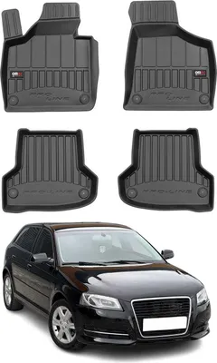 Produktbild von FROGUM ProLine 3D TPE Fußmatten für AUDI A3 Schrägheck (8P1) Vorne+Hinten