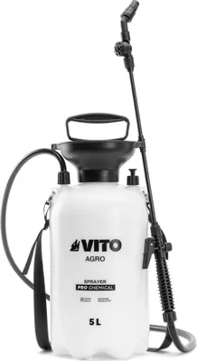 Image de Pulvérisateur de Jardin 5L Produits Corrosifs, Alcalins Régulateur de pression VITO
