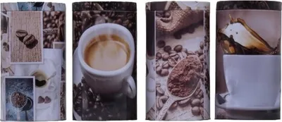 Produktbild von Reinex Kaffeedose Kaffeebehälter mit Deckel 10,5x19cm