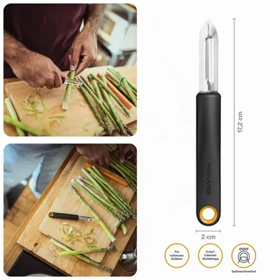 Productafbeelding van Groenteschraper "Functional Form", stevig lemmet, FISKARS 1079907