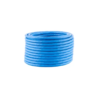 Produktbild von Verlegekabel Cat 8 S/FTP, halogenfrei, 2.000 MHz, blau, 50 m