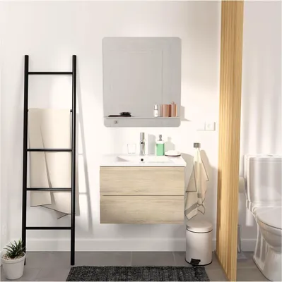Immagine prodotto di Mobile lavabo singolo + lavabo + specchio SORRENTO