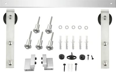 Produktbild von Intersteel Schiebetürsystem Basic Edelstahl gebürstet