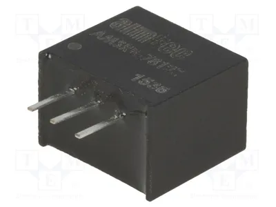 Produktbild von 1x Wandler: DC/DC UEing: 14÷28V 6W SIP3 AMSRB-7812Z DC/DC Wandler IAusg: 500mA