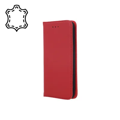 Immagine prodotto di Custodia in pelle Smart Pro per iPhone 17 da 6,3", color borgogna