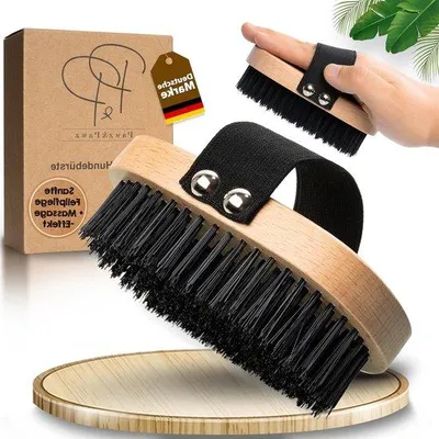 Image de Brosse à poils courts pour chiens et chats, douce, effet massant