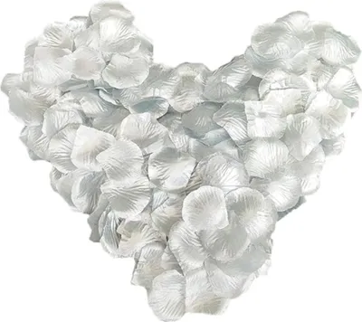 Produktbild von Künstliche Rosenblätter für Hochzeiten, Vliesblütenblätter, arrangiert in 1000 Stück (5 x 5 cm).