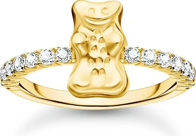 Image de Thomas Sabo - TR2504-414-14-50 - Bague - Dames - Ours doré - Largeur 50