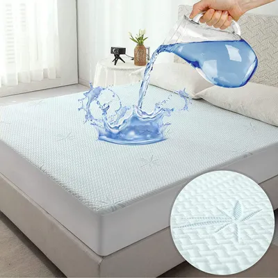 Produktbild von Jet's Home Bambus Matratzenschoner 140x200cm -Wasserdichter ® mit Flexibler tiefer Tasche, ultraweicher Schonbezug für Matratzenauflagen