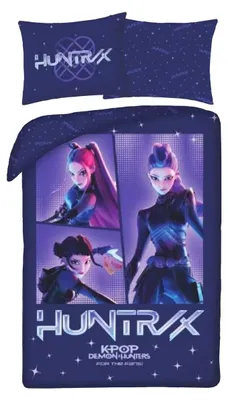 Produktbild von K-pop Demon Hunters Cosmic Bettwäsche 140×200 cm, 70×90 cm