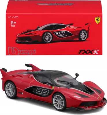 Zdjęcie produktu dla Ferrari FXX K 1:43 Bburago SIGNATURE 18-36906 CZERWONY MODEL SAMOCHODU