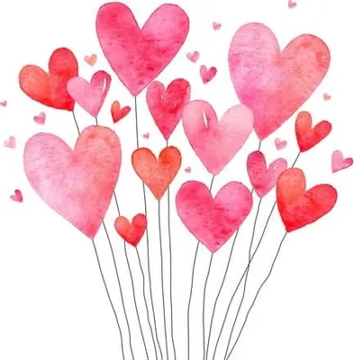 Produktbild von AVANTGARDE Servietten Lovely Hearts (33x33cm) 3-lagig