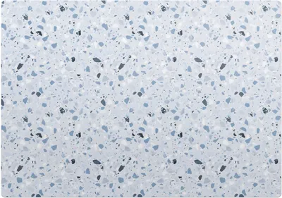 Produktbild von Terrazzo-Mosaik – Bodenschutzmatte – Stuhlunterlage 100x100 cm – Rutschfest – Hartbodenmatte