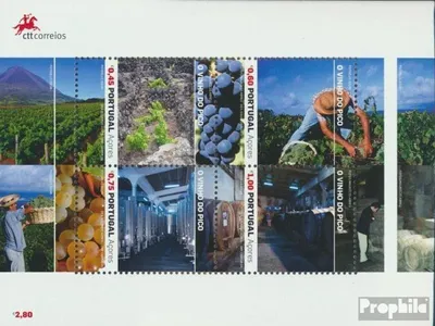 Produktbild von Briefmarken Portugal - Azoren 2006 Mi Block32 (kompl.Ausg.) postfrisch Wein