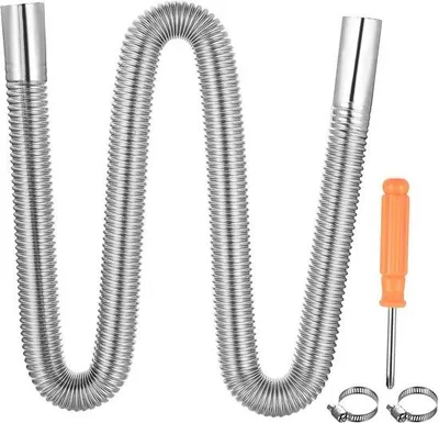 Produktbild von Auspuffschlauchverbinder 25 mm - Edelstahl Auspuffschlauch für Dieselheizungen