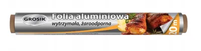 Obrázok produktu pre Grosik, Folia aluminiowa 20m, 1 rolka