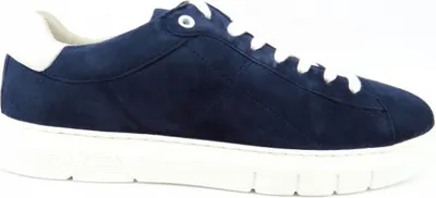 Produktbild von Pius Gabor Nubuk denim white Herren sportlicher Schnürer in Blau, Größe 9