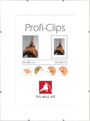 Immagine prodotto di Cornice a clip con vetro antiriflesso 60x80 cm