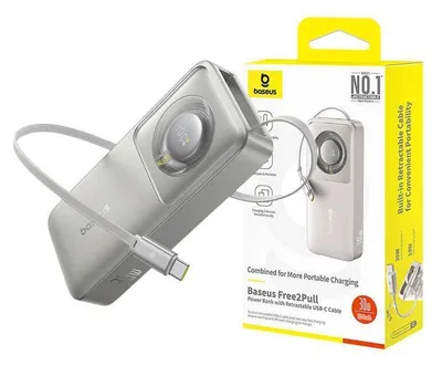 Obrázok produktu pre Baseus P10073701843-00, 10000 mAh, Lithium-ion (Li-ion), 30 W, Šedá