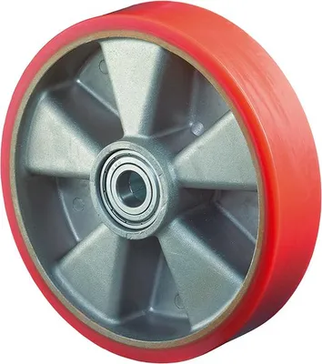 Produktbild von BS Rollen Polyurethanrad B90.081 Raddurchmesser 80 mm