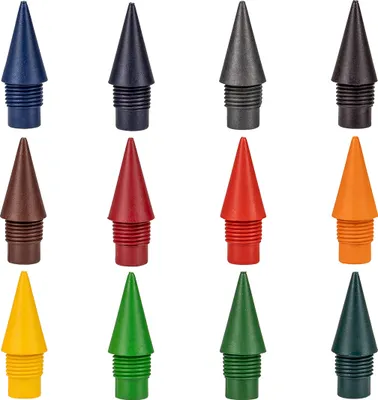 Produktbild von Nachfüllminen Ersatzminen für Buntstifte RAGI 12 Stück Malstifte Farbstifte Hobby Zeichenset Zeichenstifte kohlestifte aquarell ewig ohne Anspitzen