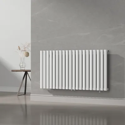 Zdjęcie produktu dla Grzejnik rurowy 'Nore' Biały 60x120cm Jednowarstwowy 857W