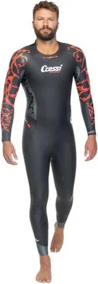 Produktbild von Cressi Kuwae 2-3-4 Mm Freitauch-neoprenanzug Schwarz L Herren Schwarz L