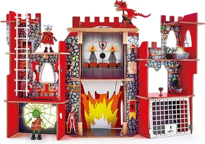 Obrázok produktu pre Hape Viking Castle, Stavebnica, 3 rok / roky, 17 kusov