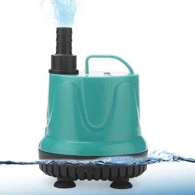 Produktbild von 220 V 25 W Leise Tauchpumpe Wasser Öl Kraftstoffpumpe für Boote Pools Motorsprüher für Aquarium Teich Aquarium 25 W 1000L/H