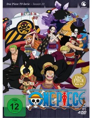 Produktbild von One Piece - TV-Serie - Box 34 (Episoden 976 - 1.000) [4 DVDs]