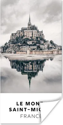 Produktbild von MuchoWow® Poster Frankreich - Architektur - Insel 60x120 cm - Wandschmuck