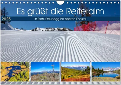 Produktbild von Es grüßt die Reiteralm (Wandkalender 2025 DIN A4 quer), CALVENDO Monatskalender