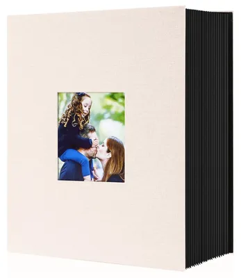 Obrázok produktu pre Omgoods – Fotoalbum pre 1000 fotografií, formát 10 x 15 cm, farba béžová