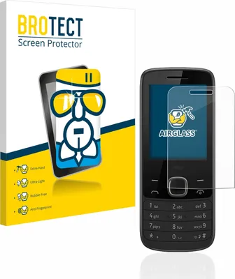 Produktbild von BROTECT Schutzglas für Nokia 225 4G Schutzfolie Panzer Folie Glas Display Schutz klar