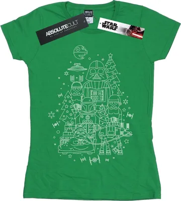 Produktbild von Star Wars - "Empire" T-Shirt für Damen BI42135 (L) (Weiß)