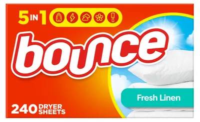 Produktbild von Bounce | Dufttücher für den Trockner - 240 Stück - Frische Wäsche - Dufttücher - Weichspüler