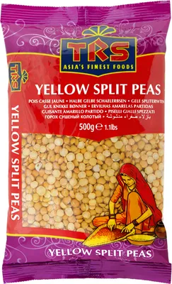 Produktbild von TRS Gelbe Schälerbsen | Yellow Split Peas | 500 g | Vegan | Proteinreich