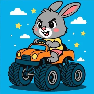 Zdjęcie produktu dla Malowanie po numerach - Zająć w samochodzie Kids - Ideyka
