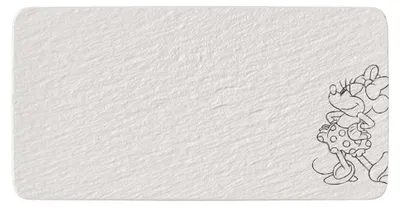 Immagine prodotto di Villeroy & Boch ManRock, Piatto da portata, Rettangolare, Porcellana, Bianco, 179 mm, 349 mm