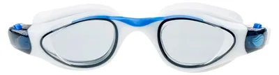 Productafbeelding van Aquawave - "Buzzard" Zwembril voor heren/dames, uniseks model IG2472 (één maat) (wit/blauw/rookgrijs)