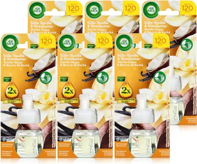 Produktbild von Airwick Aroma-Öl Nachfüller süße Vanille & Sheabutter 19ml Raumduft (6er Pack)
